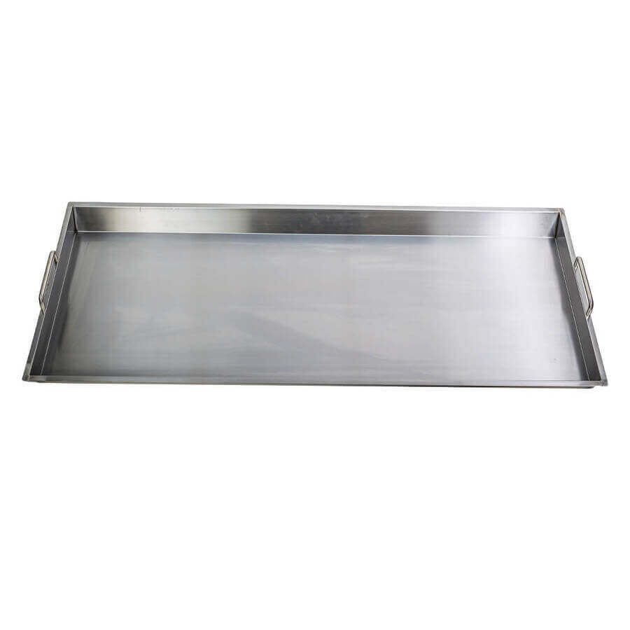 Large Stainless Steel Carving Tray with Handles | Flaming Coals