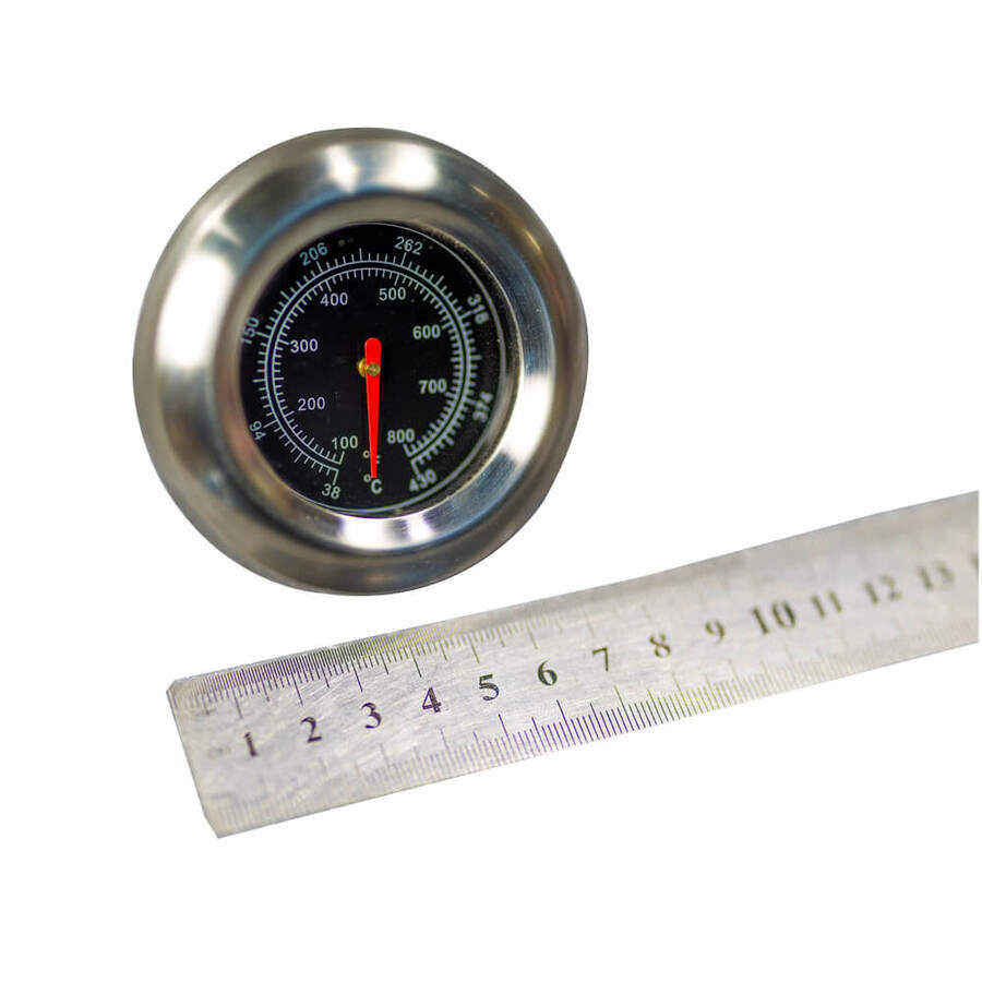 BBQ pizza oven thermometer temperature gauge