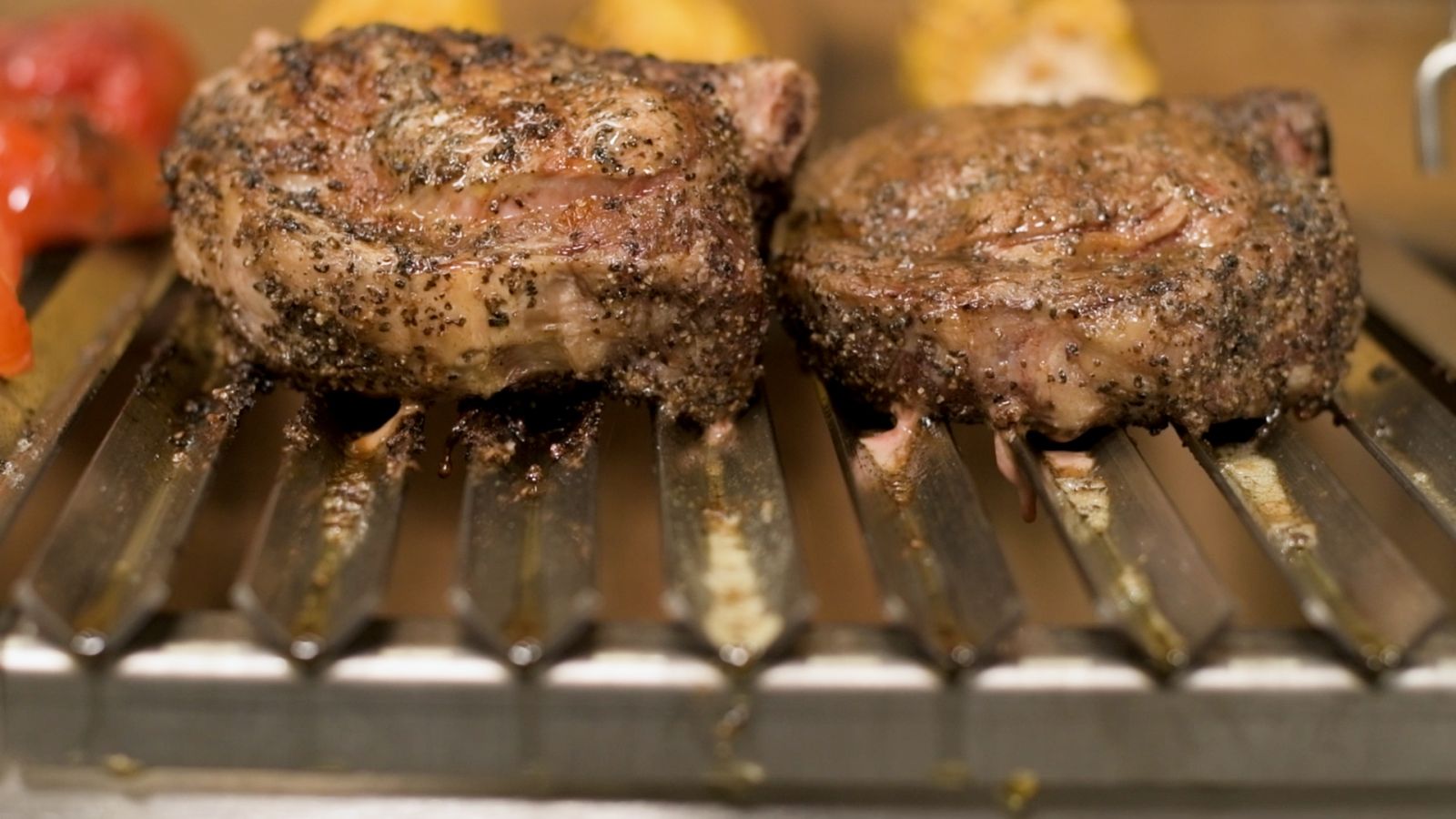 Steak cooked on Parrilla