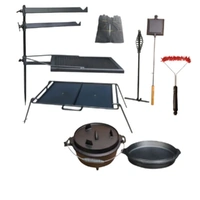 7-Piece Camping Cookware Combo Set by Flaming Coals