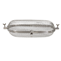 Rotisserie Basket | Round Cage Tumbler by Flaming Coals