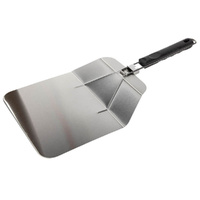 Stainless Steel Pizza Peel With Foldable Handle by Flaming Coals