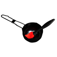 BBQ Sauce Pot with Basting Brush