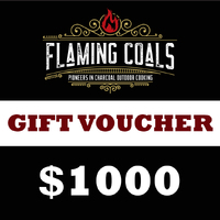 Flaming Coals $1000 Gift Voucher