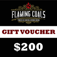Flaming Coals $200 Gift Voucher