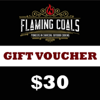Flaming Coals $30 Gift Voucher