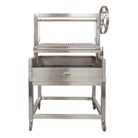 Flaming Coals Stainless Steel Parrilla Grill 885 x 550