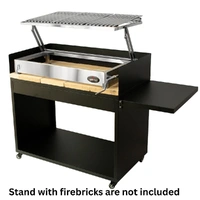 Argentinian BBQ Grill Parrilla Topper 95cm | Flaming Coals
