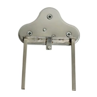 Flaming Coals Clover Rotating Mechanism Stainless Steel for Cyprus Grill Spit