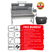 1200 Hooded Spartan Spit Roaster Pro Bundle 