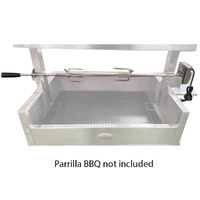 Stainless Steel BBQ Rotisserie | by Flaming Coals