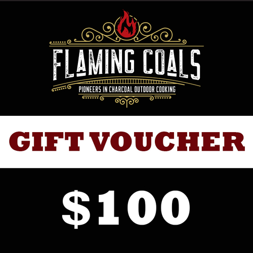 Flaming Coals $100 Gift Voucher