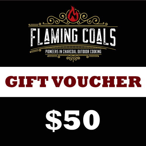 Flaming Coals $50 Gift Voucher