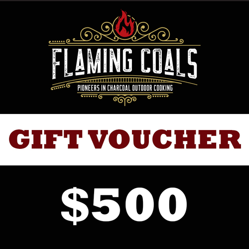 Flaming Coals $500 Gift Voucher