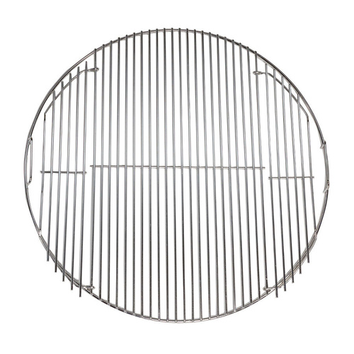 Stainless Steel Round Hinged BBQ Grill | Suits 57cm Kettle including Weber