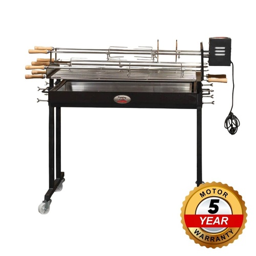 Flaming Coals Extra Large Cyprus Spit with 5 Skewers