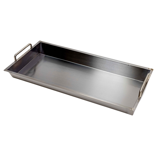 Stainless Steel Carving Tray for Cyprus Grill and Mini Spit | Flaming Coals