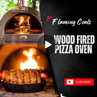 Wood Fired Pizza Oven | Flaming Coals image