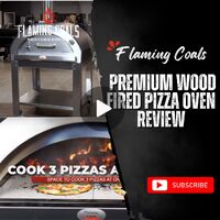 Flaming Coals Premium Wood Fired Pizza Oven Review image