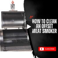 How to clean an Offset Meat Smoker image