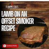 Lamb on an Offset Smoker Recipe image