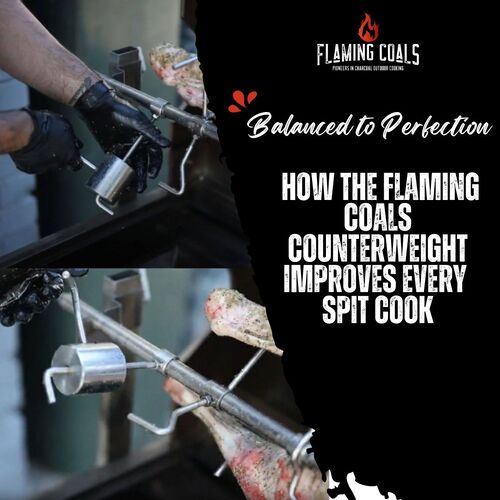 Balanced to Perfection: How the Flaming Coals Counterweight Improves Every Spit Cook image