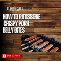 How to Rotisserie Crispy Pork Belly Bites image