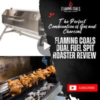 Flaming Coals Dual Fuel Spit Roaster Review: The Perfect Combination of Gas and Charcoal image