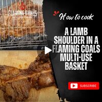 How to cook a lamb shoulder in a Flaming Coals Multi-Use basket image