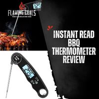 Instant Read BBQ Thermometer Review image