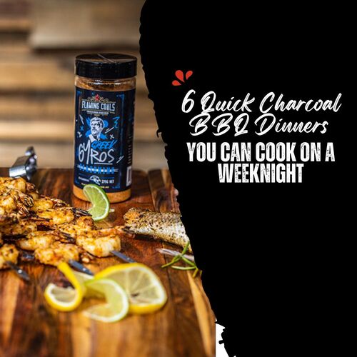 6 Quick Charcoal BBQ Dinners You Can Cook On A Weeknight image