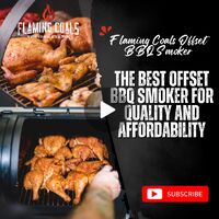 Flaming Coals Offset BBQ Smoker: The best Offset BBQ Smoker for quality and affordability image