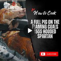 How to Cook a Full Pig on the Flaming Coals 1500 Hooded Spartan image