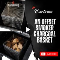 How to use an Offset Smoker Charcoal Basket image