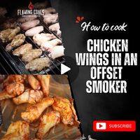 How to cook Chicken Wings in an Offset Smoker image
