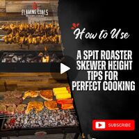 How to Use a Spit Roaster | Skewer Height Tips for Perfect Cooking image