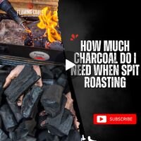 How Much Charcoal Do I need when Spit Roasting image
