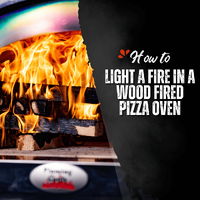 How To Light A Fire In A Wood Fired Pizza Oven image