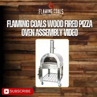 Flaming Coals Wood Fired Pizza Oven Assembly Video image